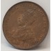 AUSTRALIA 1931 . HALF 1/2  PENNY . VARIETY . DROPPED 1 . LONDON DIE